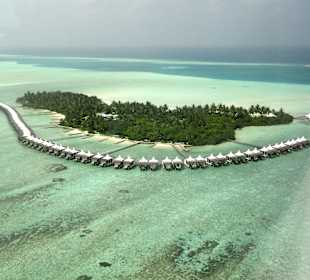 Insel vom Wasserflugzeug aus