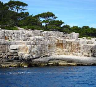 Die Steinbrüche in der Calanque Port-Miou