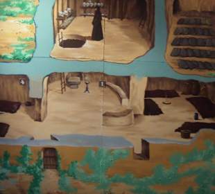 Fresken und Geschichte in Bildern