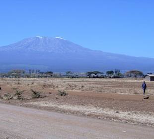 Dorf beim Kilimanjaro