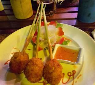 Vorspeise Hähnchen an Zitronengras Zanan  