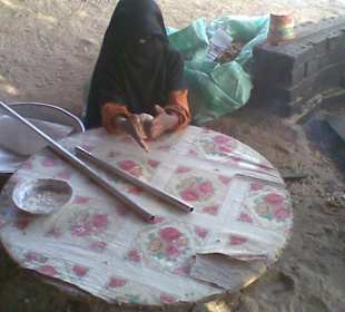 Kochen in der Wüste