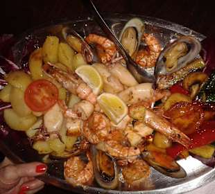 Meehresfrüchte Platte für 2 Personen