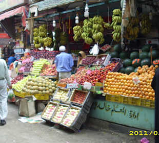 Obst und Gemüsehändler