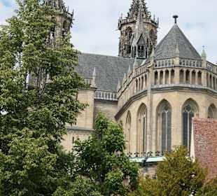 Unterwegs in der Altstadt von Magdeburg