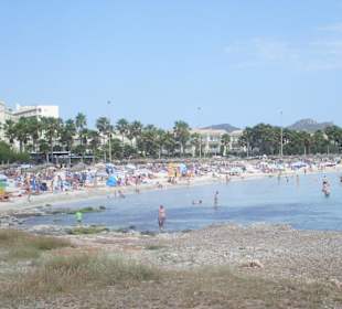 Sandstrand in der Nähe