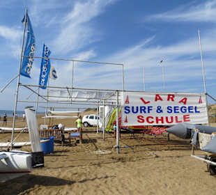 Einladung zum Surfen und Segeln