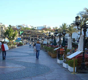 Centrum der Naama Bay