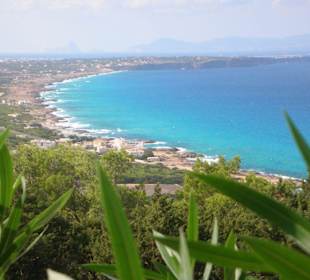 Blick über Formentera