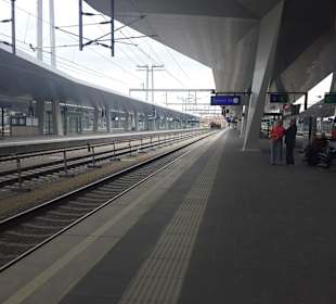Wiener Hauptbahnhof in Bau (im Juni 2014)