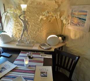 Blick in die Gasträume des Restaurant Kreta