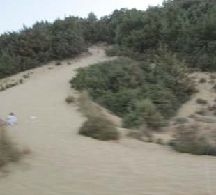 Scivolare con la tavola sulle dune