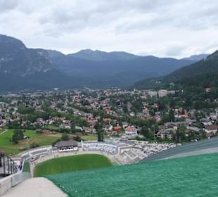 Ausblick von der Schanze