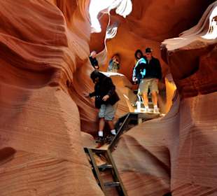 Einstieg zum Lower Canyon