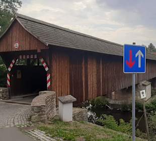 Holzbrücke Hohenfichte in Leubsdorf