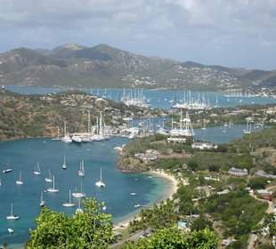 Shirely Heights - Blick über English Harbour