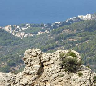 Wandereindrücke, Blick nach Soller