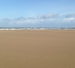 Cadzand Strand im November