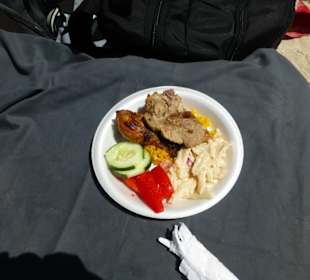 Malzeit auf Saona