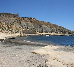 Kleine Bucht am Wanderweg