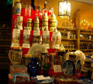 Verkaufstände Christkindlesmarkt