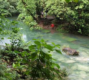 Am Oberlauf des Rio Celeste