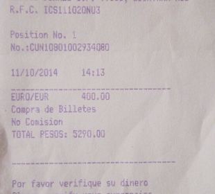 Hier haben wir nicht aufgepasst - dumm gelaufen