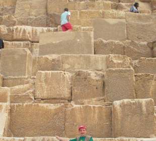 An der Cheops Pyramide