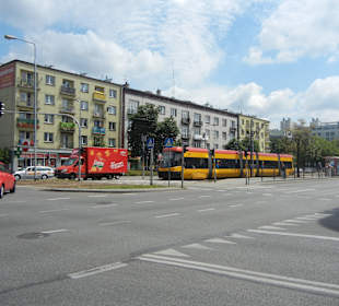 Zentrum Warschau Tram