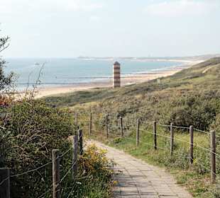 Wandelen door de duinen