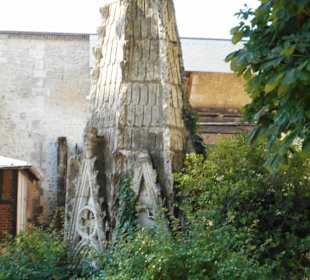 Im Garten des Naturkundemuseum Rouen