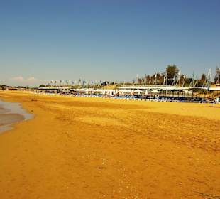 Anfang der neuen Hotels am Strand