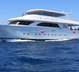 Lady Shakira - unser Tagesausflugsboot