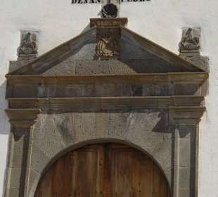 Eingang Kirche in Vilaflor