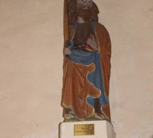 Apostelskulpturen in der Kapelle