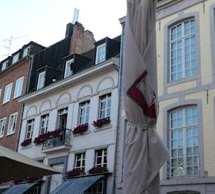 Beim Hof in der Altstadt von Aachen