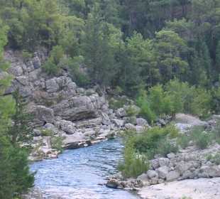 Fluss im schönen Taurus-Gebirge