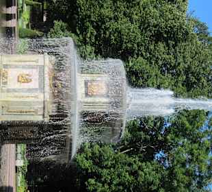 Springbrunnen in mehreren Stufen