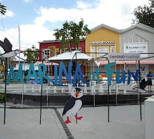 Das neugestaltete nostalgische Fischerdorf