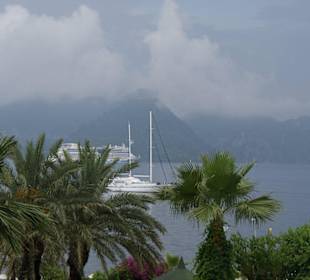 Wyjście promu z zatoki portowej