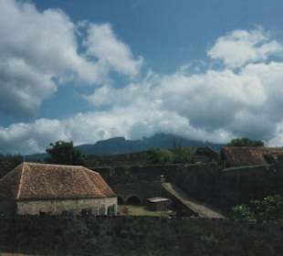 Fort Saint Charles mit Blick auf Soufriere