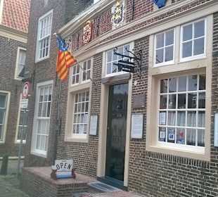 Buddelschiffmuseum in Enkhuizen am Hafen