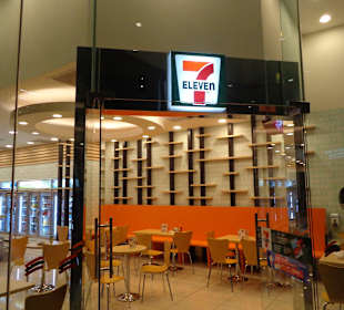 Blick auf ein 7-Eleven Shop