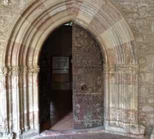 Im Kreuzgang der Kathedrale von Elne