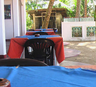 Sitzplätze neben der Beach