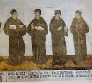 Fresko in der Franziskanerkirche