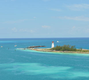 Hafeneinfahrt Nassau/Bahamas