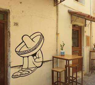 Eines der unzähligen Strassencafes