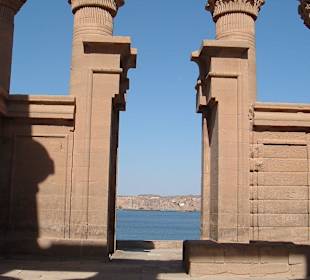 The Temple of Love on Philae and the Nile