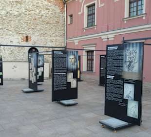 Ausstellung im Burghof